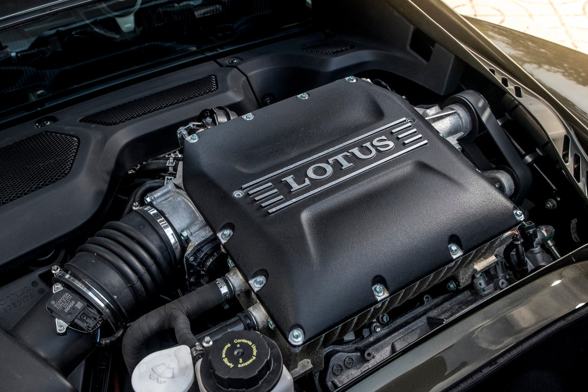 Lotus Exige S/350 to 400 Series supercharger upgrade