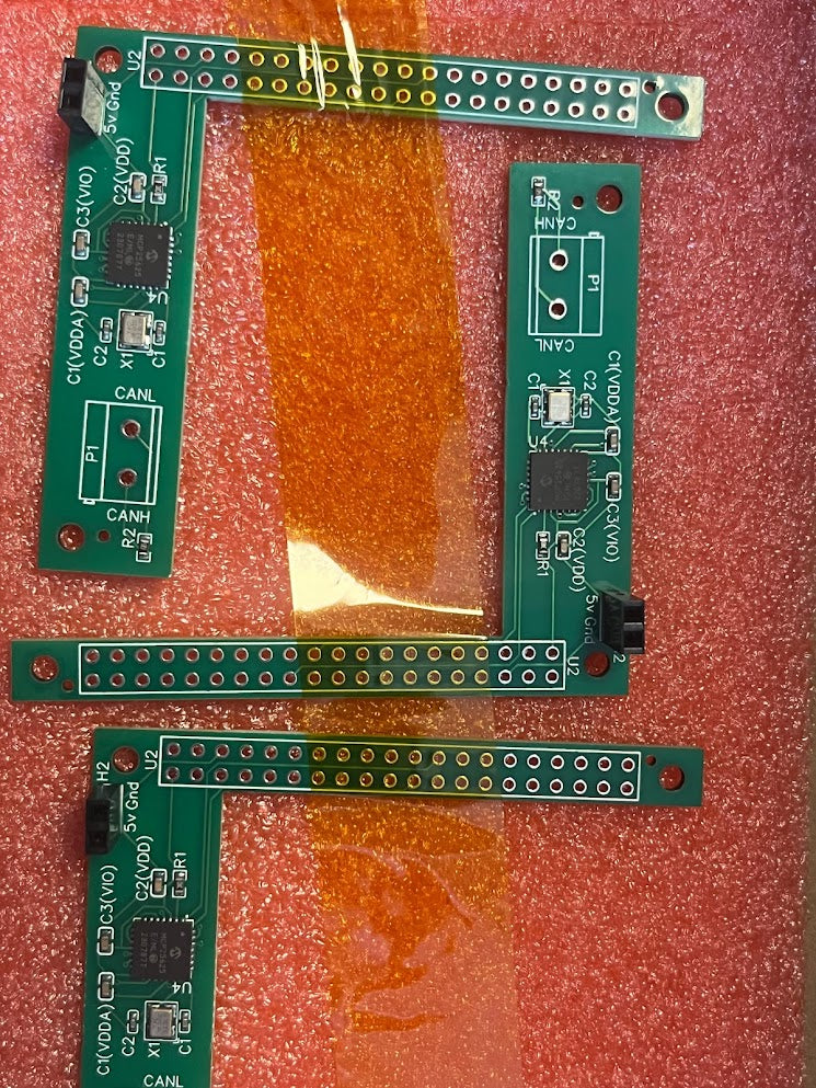 Raspberry Pi CAN bus GPIO board/hat