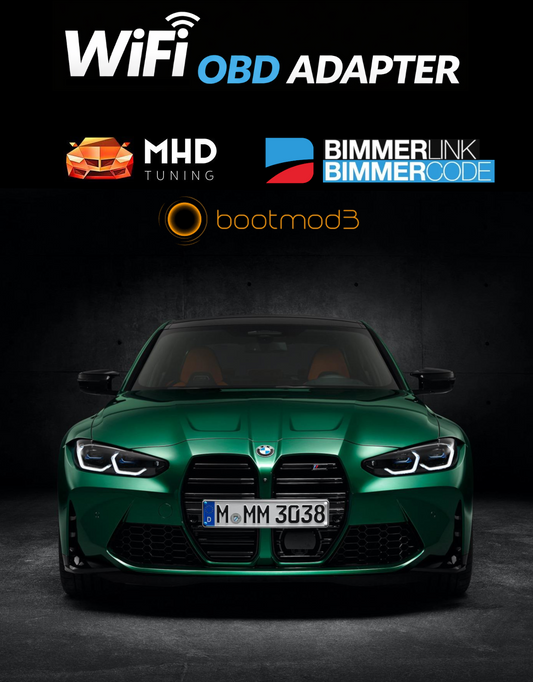 BMW Ethernet ENET WiFi OBD dongle - BM3 Bootmod3 MHD ESYS Bimmerlink Bimmercode